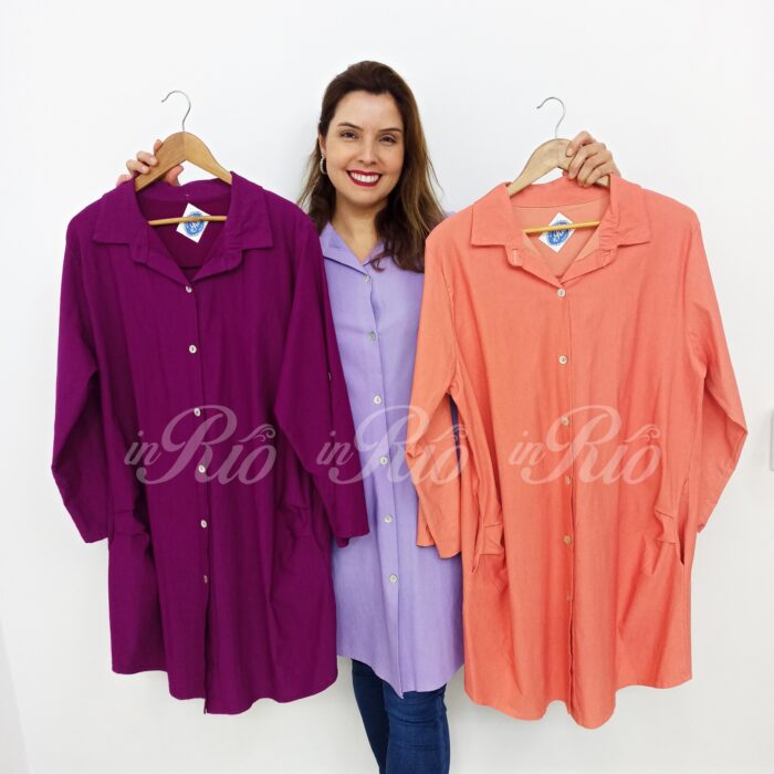 Casaco/ Camiseiro/ Vestido em tecido estruturado