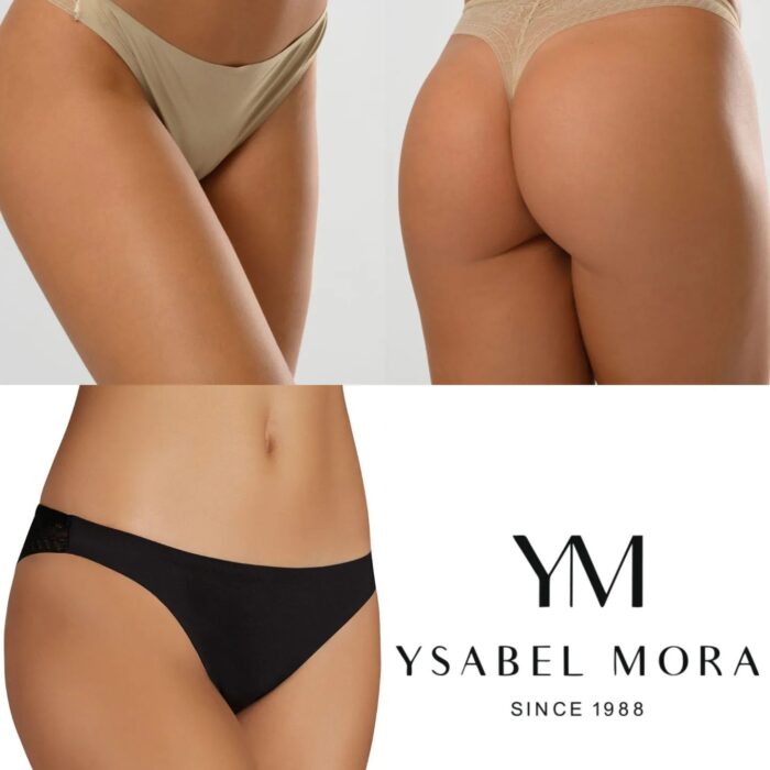 Cueca tanga sem marcação da Ysabel Mora