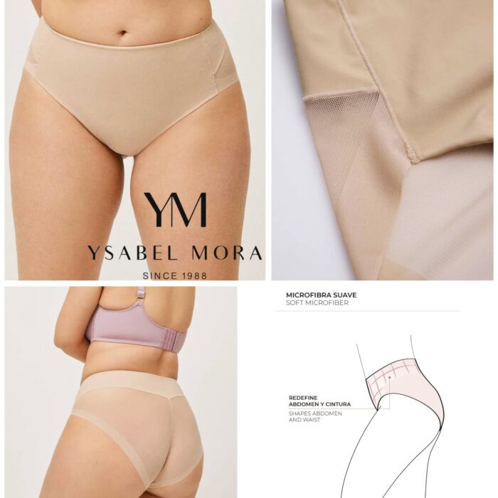 Cueca cinta redutora adelgaçante sem marcação, da Ysabel Mora