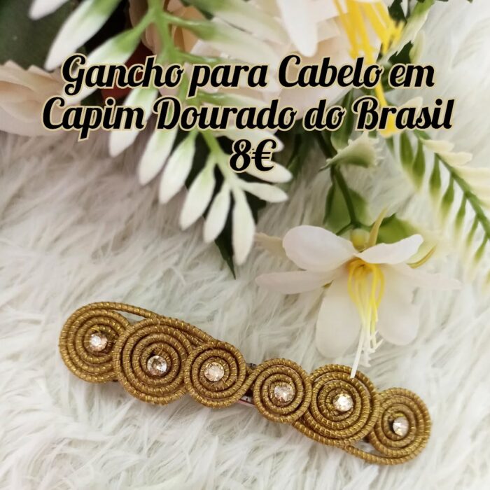 Gancho para cabelo em Capim Dourado do Brasil