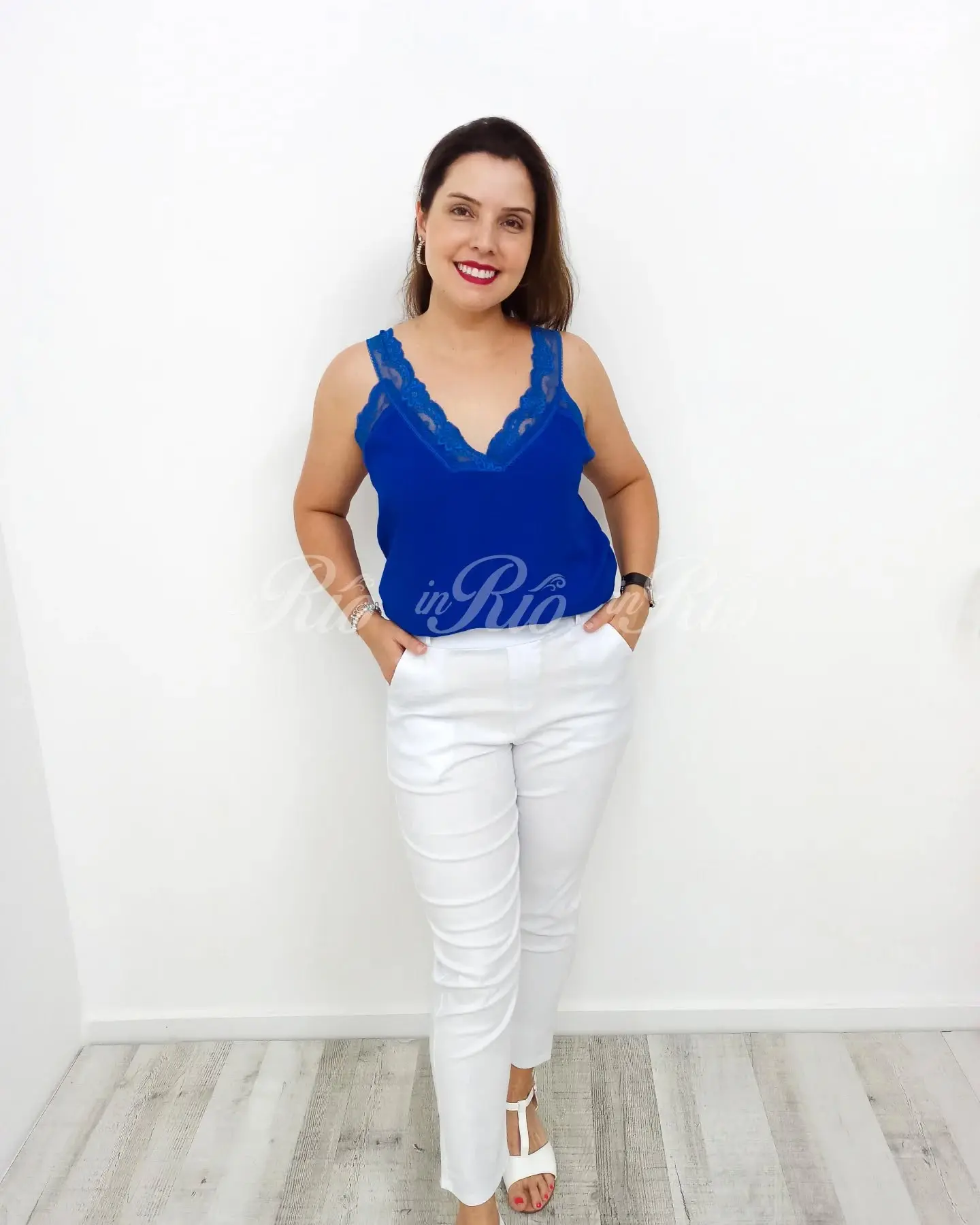 Calça mágica plus size em tecido primavera verão - Image 4