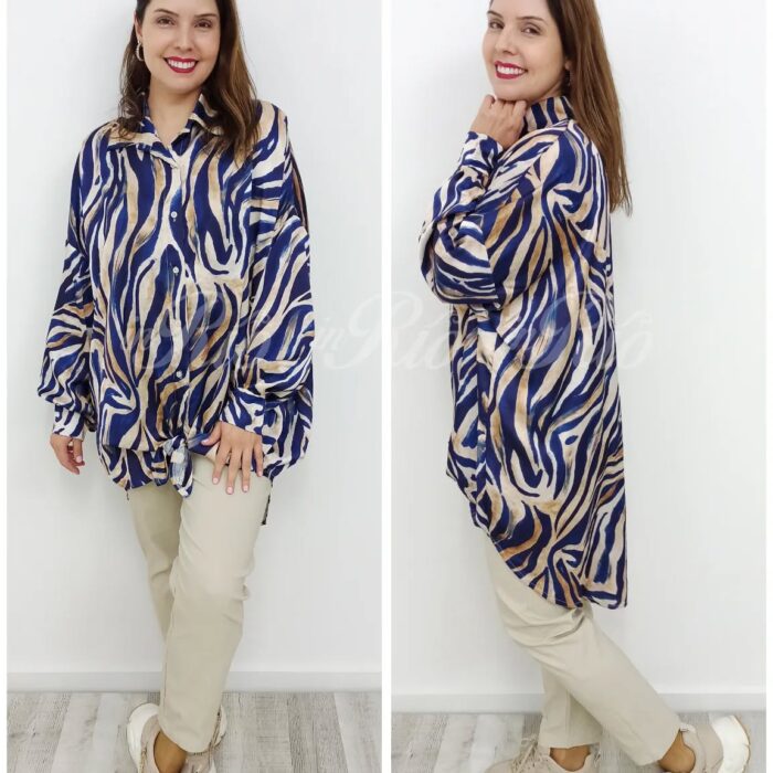 Camiseiro plus size em tecido acetinado