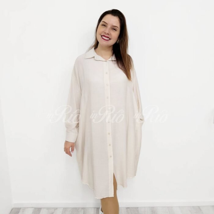 Vestido/ camiseiro/ casaco plus size