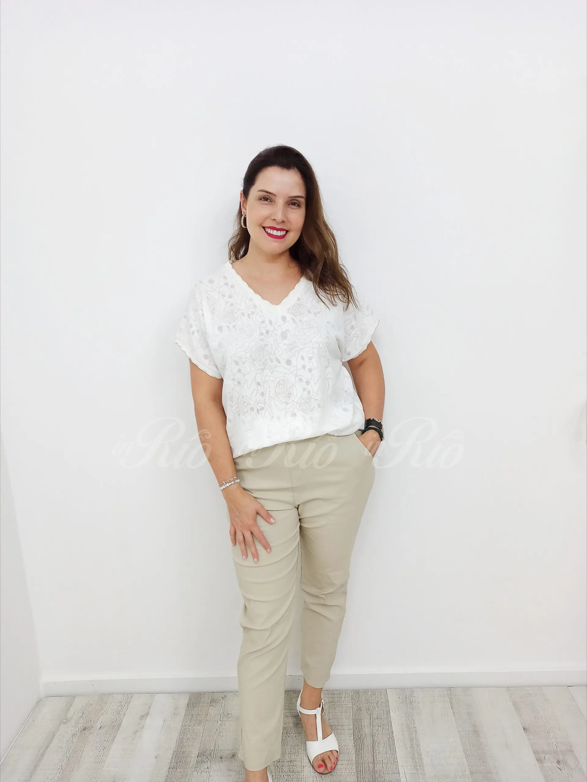 Calça mágica plus size em tecido primavera verão - Image 5