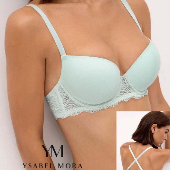 Soutien em renda plumetti menta da Ysabel Mora - Copa B